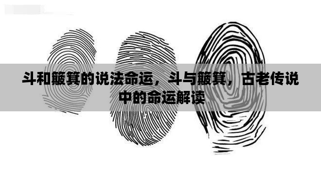 斗与簸箕,古老传说中的命运解读之谜