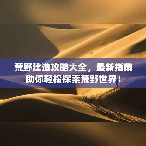 荒野建造攻略大全，最新指南助你轻松探索荒野世界！